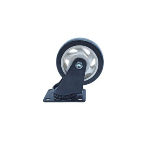 Bánh xe đẩy nhựa PVC đen CP003 xoay không khóa