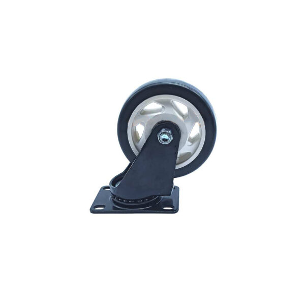 Bánh xe đẩy nhựa PVC đen CP003 xoay không khóa Bánh xe đẩy nhựa PVC đen CP003 xoay không khóa