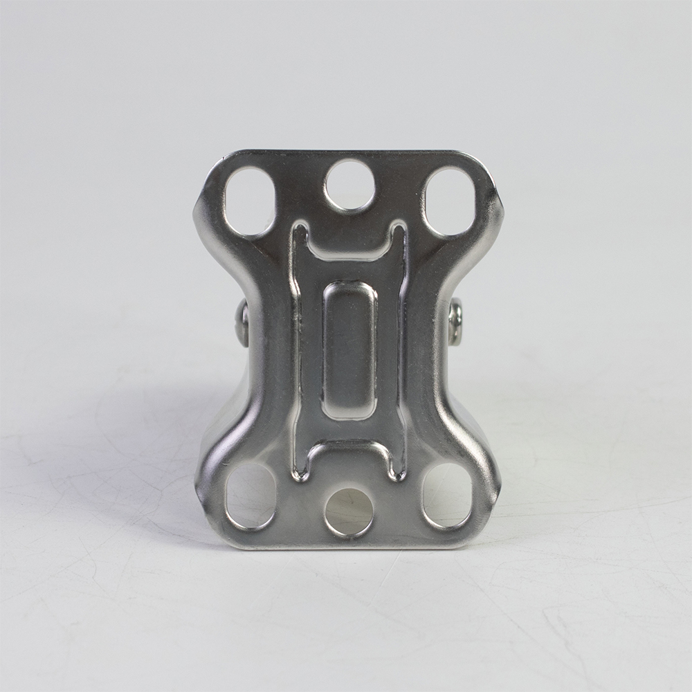 Bánh xe đẩy nhựa PA CP053 cố định càng inox 304 - Ảnh 6